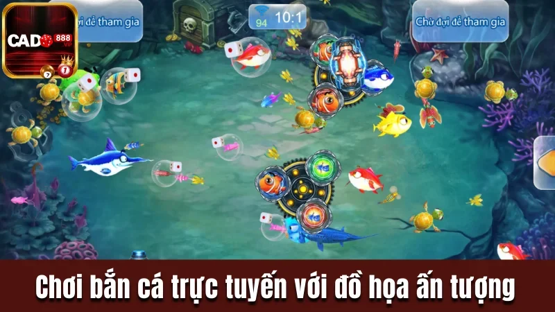 Cado888 - Khám Phá Sân Chơi Giải Trí Top 1 Đông Nam Á 21 Chơi bắn cá trực tuyến hay với đồ họa ấn tượng
