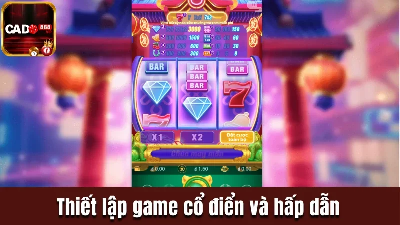 Thiết lập game cổ điển và hấp dẫn